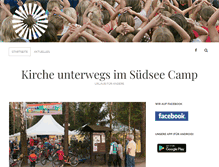 Tablet Screenshot of kirche-unterwegs-ssc.de